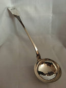William IV Scottish silver soup ladle. Glasgow 1832 John McKell. 8 troy ounces.