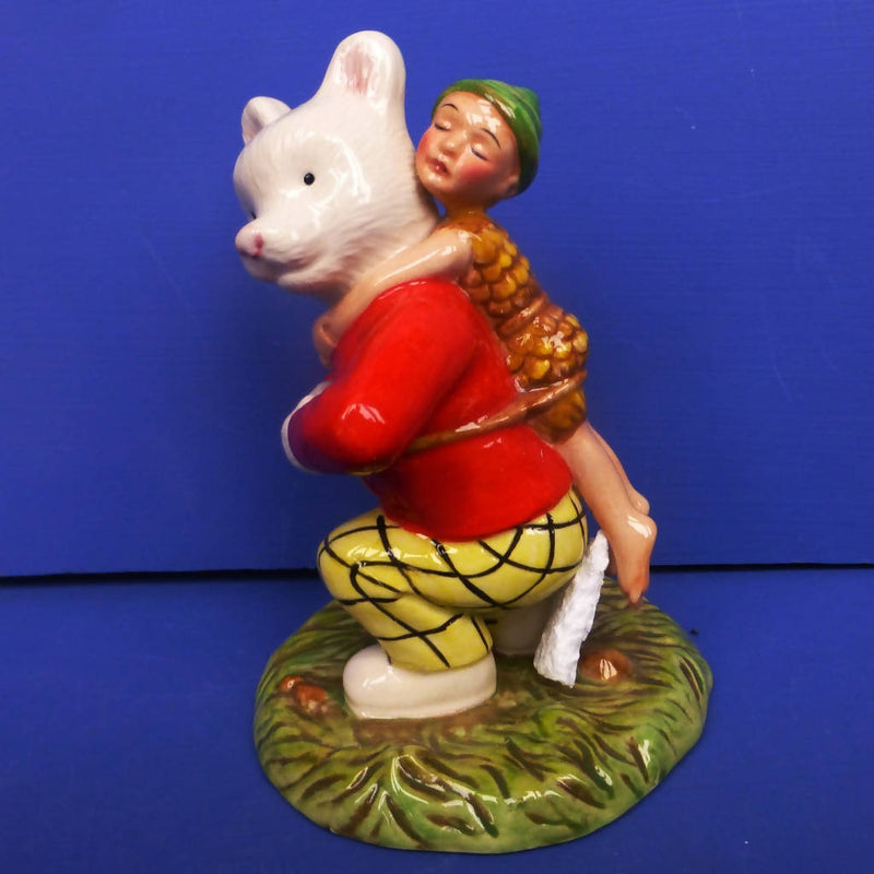 Royal Doulton Figurine Rupert And The Little Sea Sprite (Boxed)