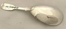 William IV Silver Caddy Spoon. London 1834 William Theobalds. 0.48 troy ounces.