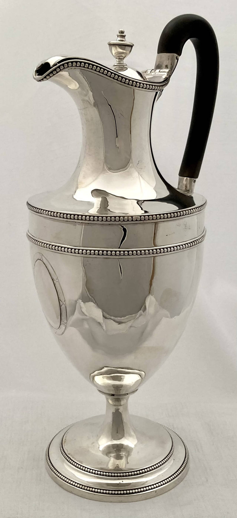 Georgian, George III, Silver Wine Ewer. London 1787 John Scofield. 25 troy ounces.