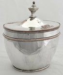 Georgian, George III, Old Sheffield Plate, Tea Caddy. Circa 1800.