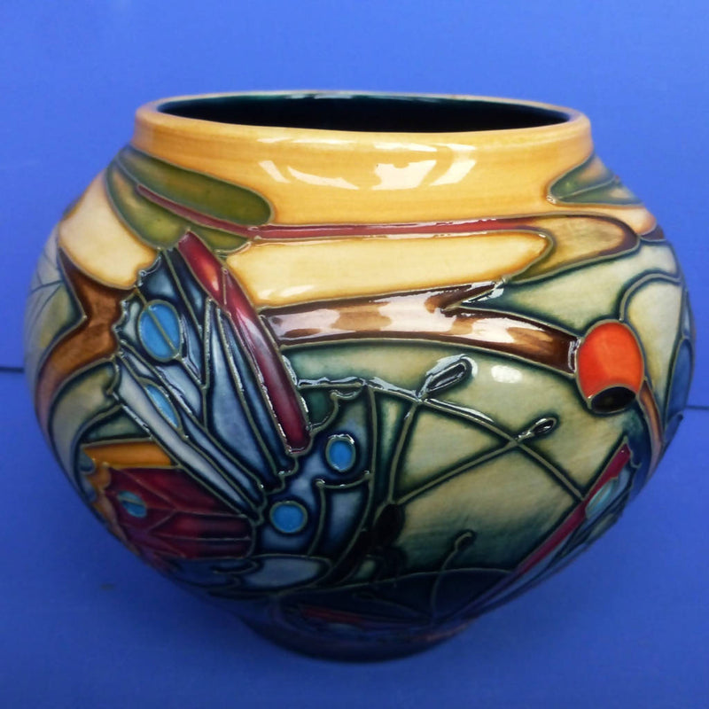 Moorcroft Vase Hartgring By Emma Bossons
