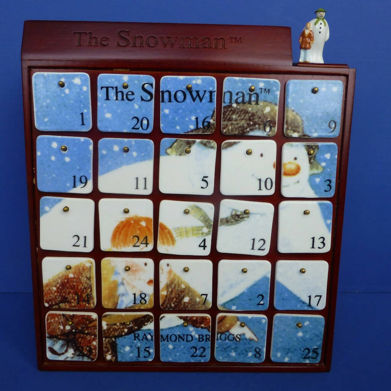 Coalport Snowman Advent Calander