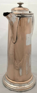 Georgian, George III, Old Sheffield Plate Communion Flagon, circa 1800.