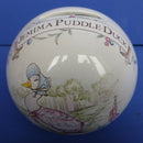 Royal Albert Christening Money Box Ball Jemima Puddleduck (Boxed)