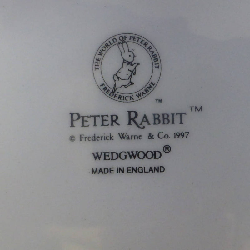 Wedgwood Beatrix Potter Peter Rabbit Alphabet ABC Plate