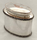 19th Century Sheffield Plated Tea Caddy.