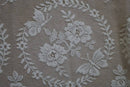 Bella Period design Cream cotton lace cafe curtain 29" drop off the roll per metre