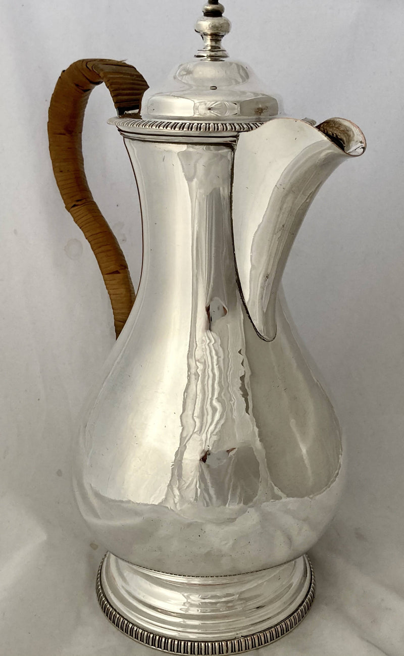 Georgian, George III, Old Sheffield Plate Hot Water Jug, circa 1770 - 1800.