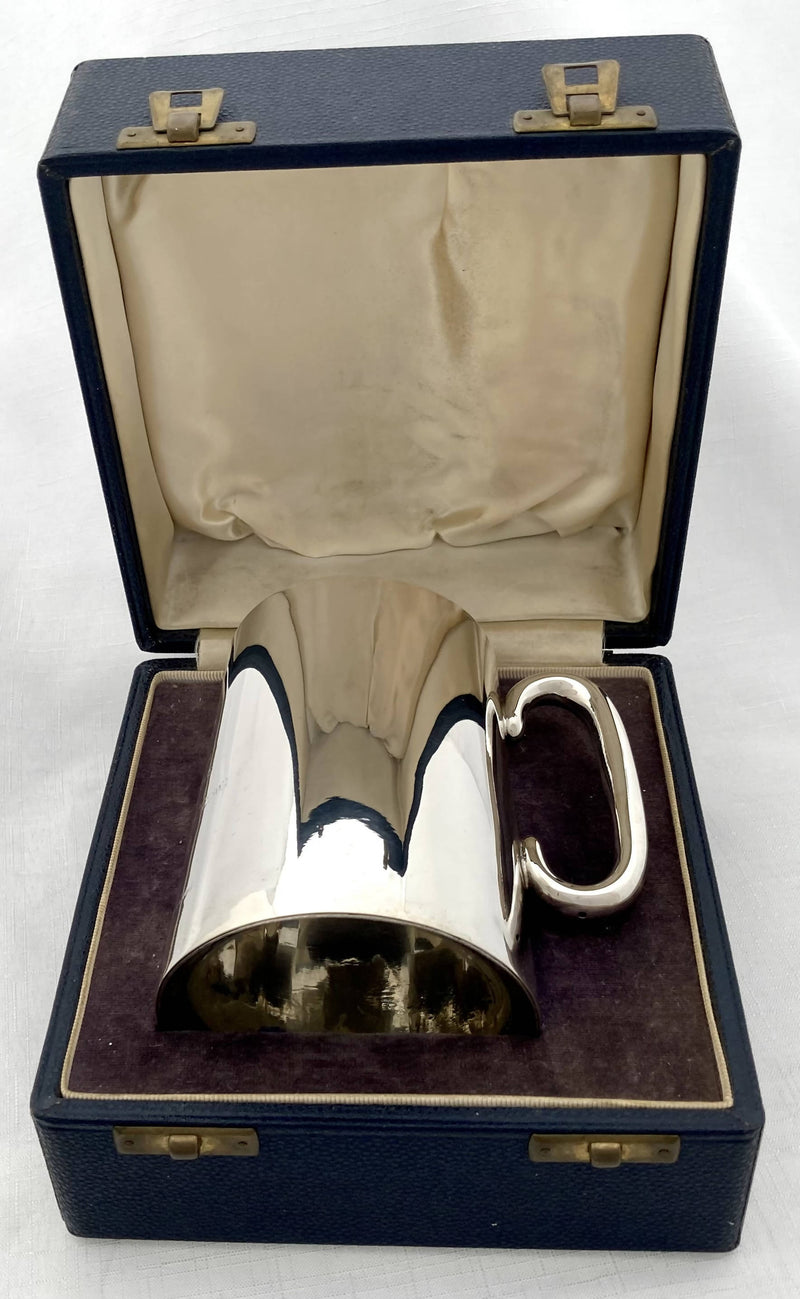 Silver Tankard Presented to 543 Squadron RAF by Chief of Naval Staff Admiral Earl Mountbatten.