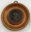 Louis XVIII Copper Medal Plaque, after Andrieu. 