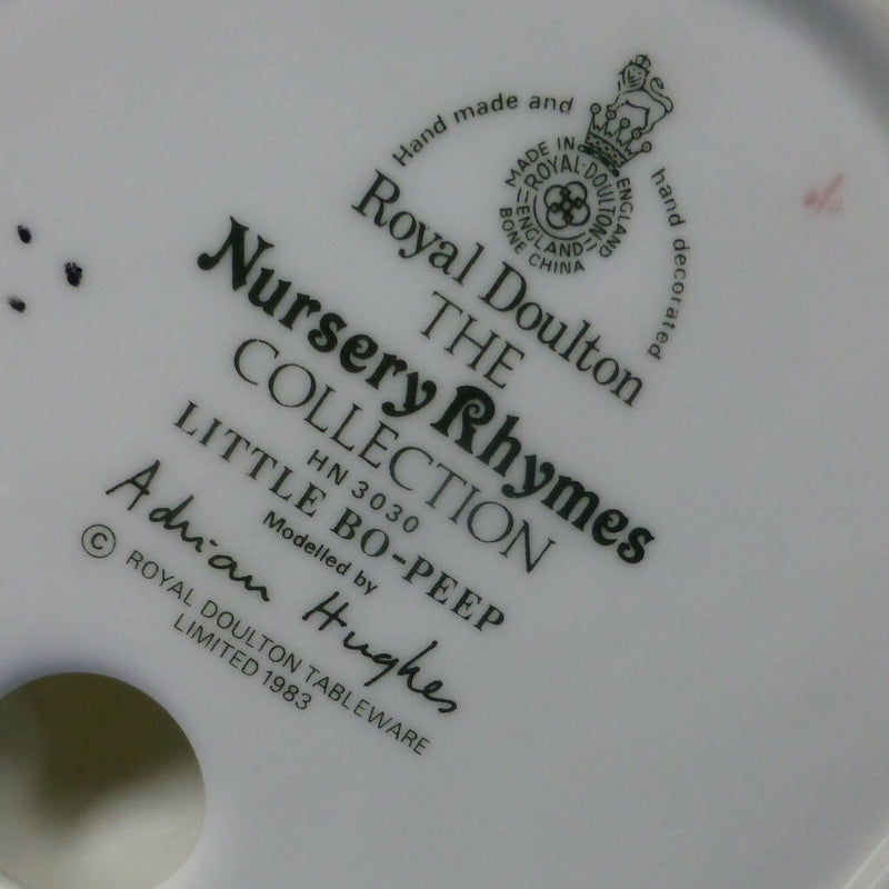 Royal Doulton Nursery Rhyme Figurine - Little Bo-Peep HN3030
