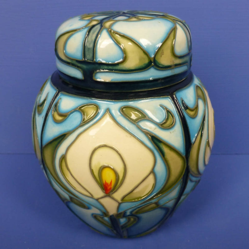 Moorcroft Ginger Jar Cala Lily By Emma Bossons