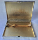 Asprey, George V, silver cigarette case. London 1933 Asprey & Co Ltd. 5.3 troy ounces.