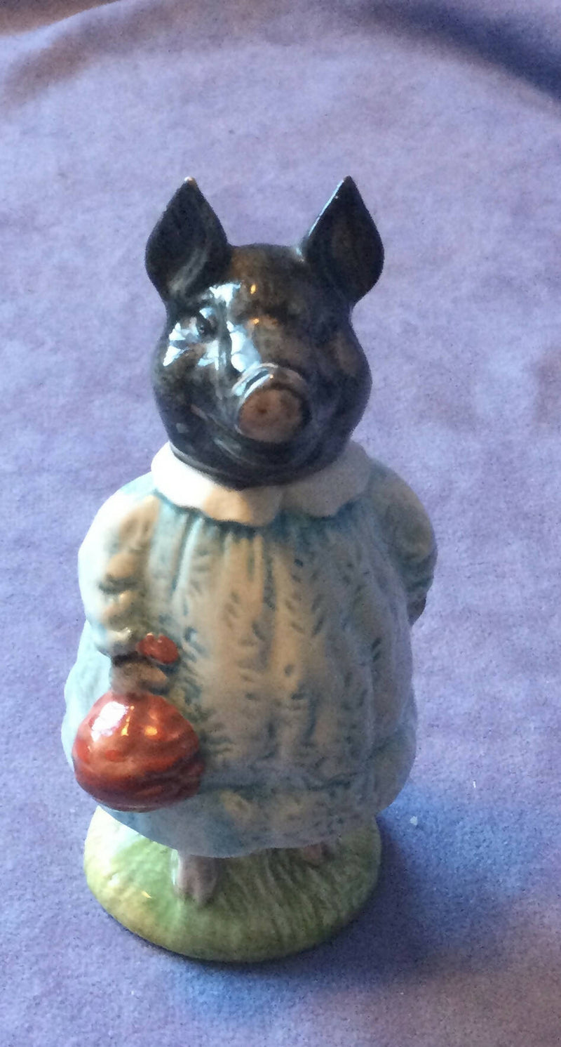 Beswick Pig Wig figurine Beswick Beatrix Potter Pig figure