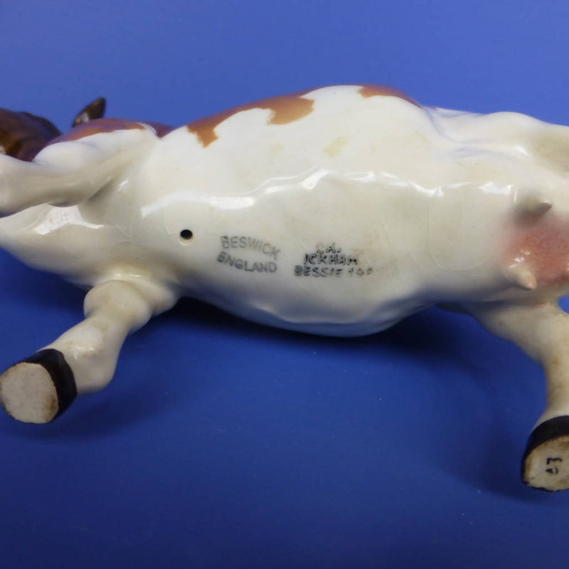 Beswick Ayrshire Cow Ch. 'Ickham Bessie' Model No 1350