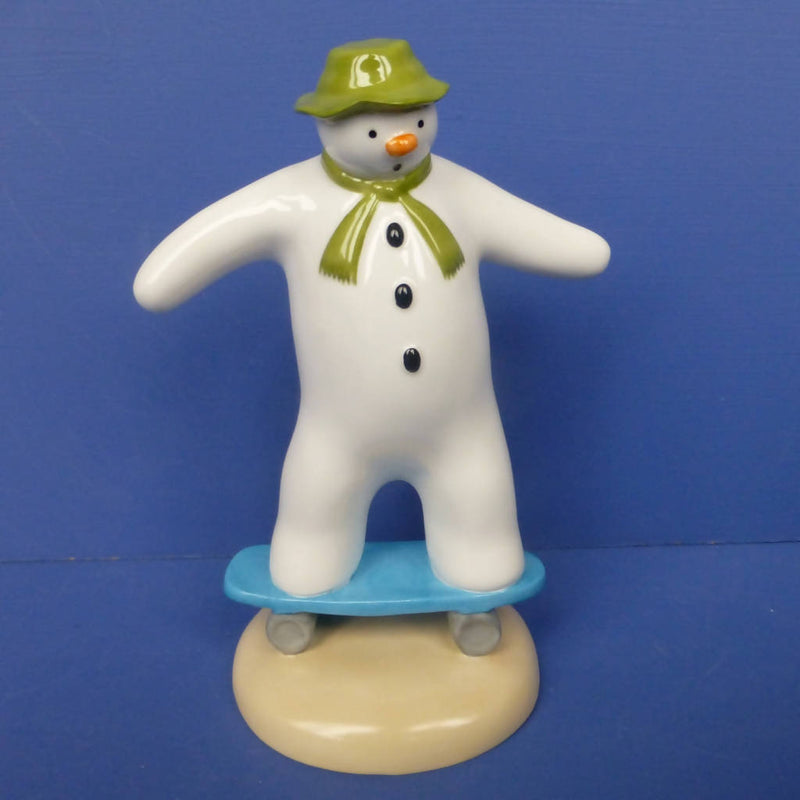 Coalport Limited Edition Snowman - Balancing Act (Boxed)