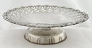 Silver Pedestal Comport, Sheffield 1961 Chesterfield College of Art. 14.9 troy ounces.
