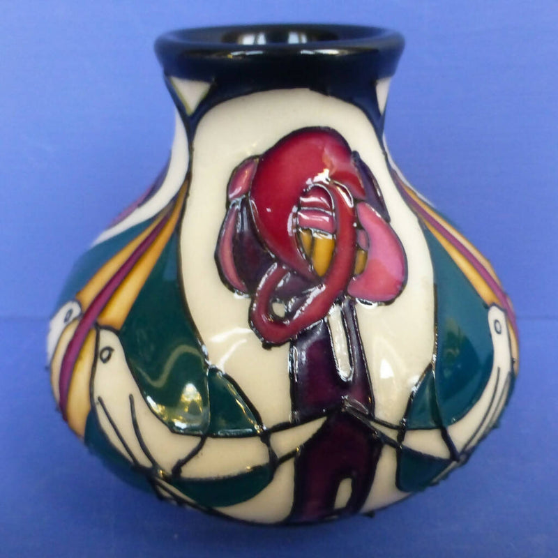 Moorcroft Vase - Melody By Sian Leeper