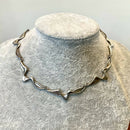 Hallmarked silver necklace