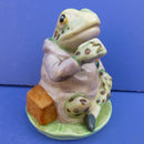 Beswick Beatrix Potter Figurine - Mr Jeremy Fisher (First Version - Spotted Legs) - BP3B