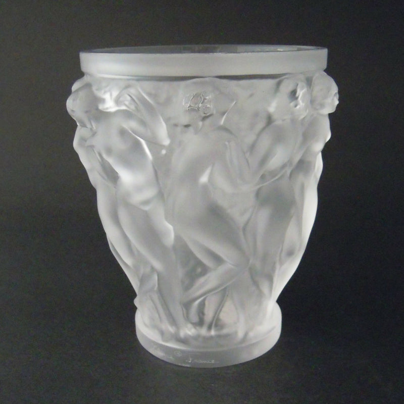 New Lalique: Small "Bacchantes" vase