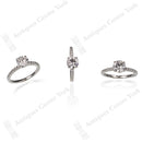 Platinum Certified Diamond 0.99ct Solitaire Ring