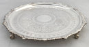 Early 20th Century Silver Plated Salver. Manoah Rhodes & Sons Ltd, Bradford.