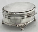 Elizabeth II Silver Casket. Birmingham 1954 Adie Brothers Ltd.