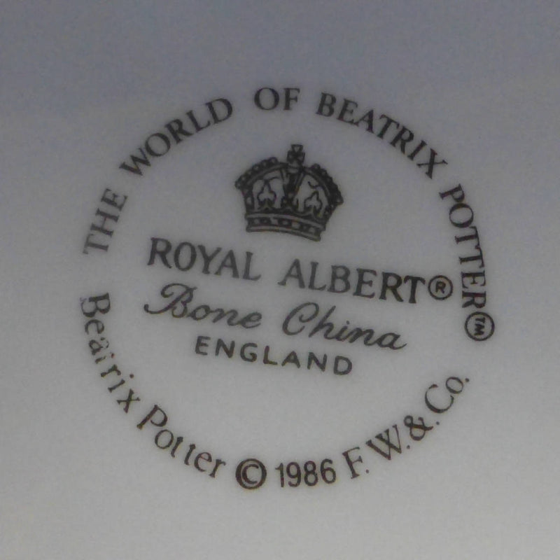 Royal Albert Beatrix Potter Oatmeal Dish Jeremy Fisher
