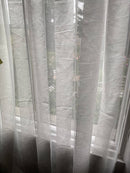 Classic ivory wide pure cotton madras lace to finish 66”/62”