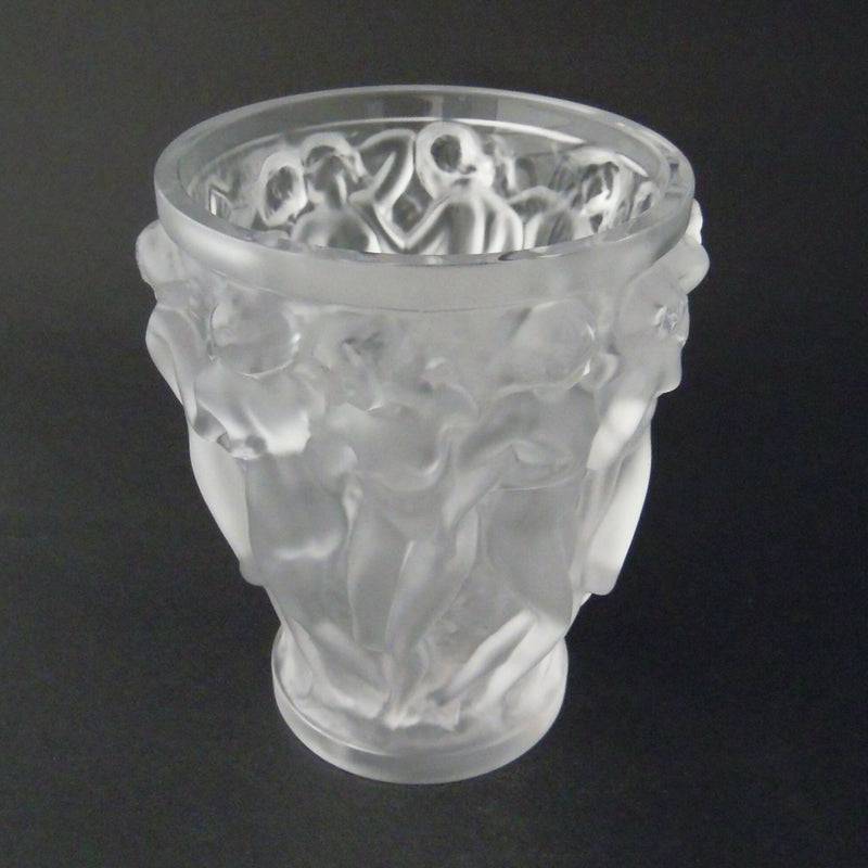 New Lalique: Small "Bacchantes" vase