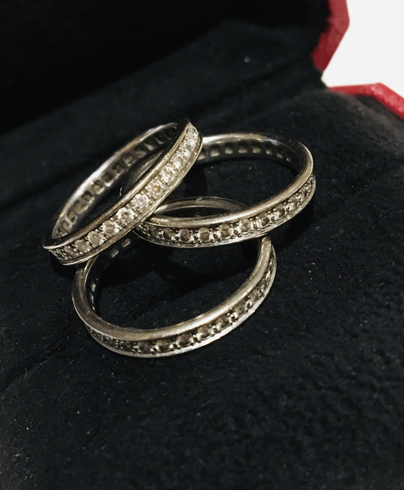 Cartier diamond hot sale rolling ring