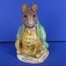 Beswick Beatrix Potter Figurine - Samuel Whiskers BP1a (Rare Gold Circle Backstamp)