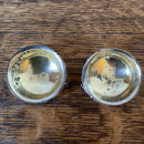 Pair of 19thc French silver salts