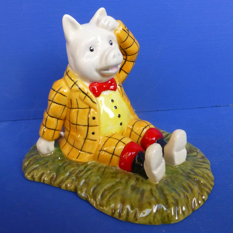 Royal Doulton Rupert The Bear Figurine - Podgy Lands With A Bump (Boxed)