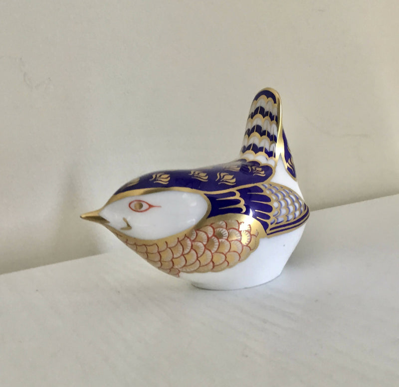 Royal Crown Derby Wren paperweight.