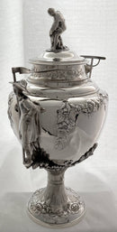 William IV Silver Cup & Cover. London 1835 William Theobalds & Lockington Bunn. 55 troy ounces