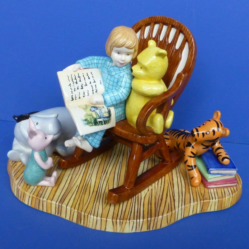 oyal Doulton Limited Edition Winnie The Pooh Figurine - Storytime in 100 Acre Wood WP111