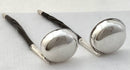 Victorian Pair of Scottish Silver Cream Ladles. Glasgow 1850/52.