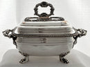 Georgian Old Sheffield Plate Sauce Tureen & Cover, circa 1810 - 1830.