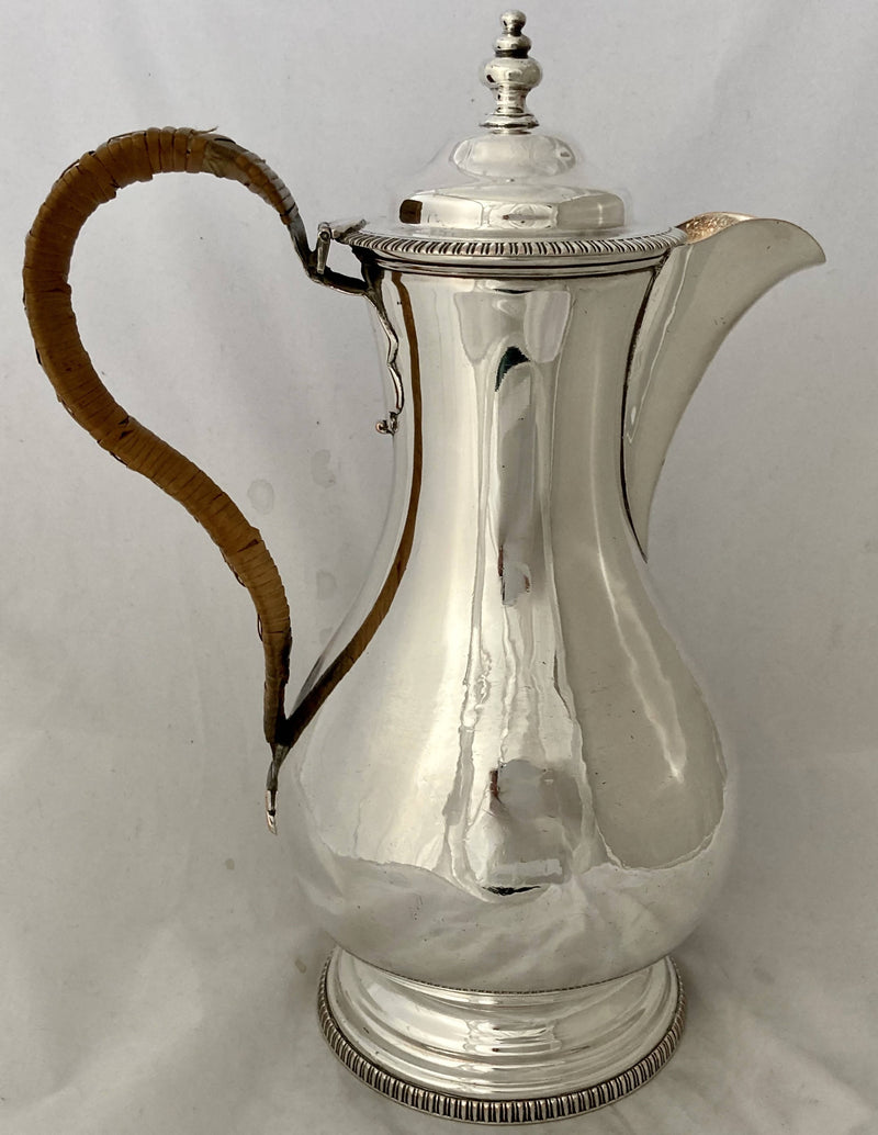 Georgian, George III, Old Sheffield Plate Hot Water Jug, circa 1770 - 1800.