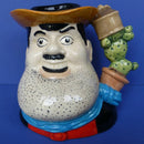 Royal Doulton Small Character Jug - Desperate Dan D7034