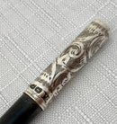 Victorian Silver Mounted Baton. Chester 1892 William Williams.