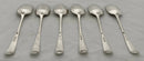 Georgian, George III, Six Silver Tablespoons. London 1783 John Lambe. 12.8 troy ounces.
