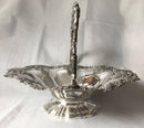 A striking late Georgian Old Sheffield Plate basket with applied fruiting vine decoration, circa 1830.