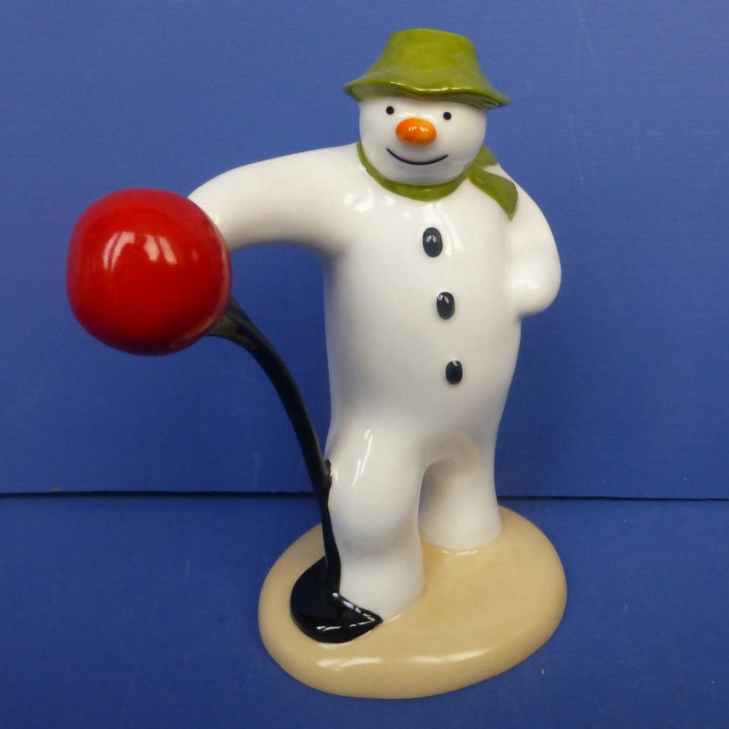 Coalport Limited Edition Snowman - it's a Knockout (Boxed)