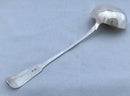 Maltese Roman Standard Silver Soup Ladle, Geraldo Pace, circa 1860. 6.7 troy ounces.