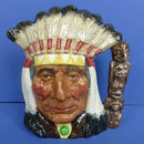 Royal Doulton Large Character Jug - North American Indian D6611