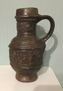 An Elizabethan Period ,Decorated Stoneware Baluster Drinking Jug.